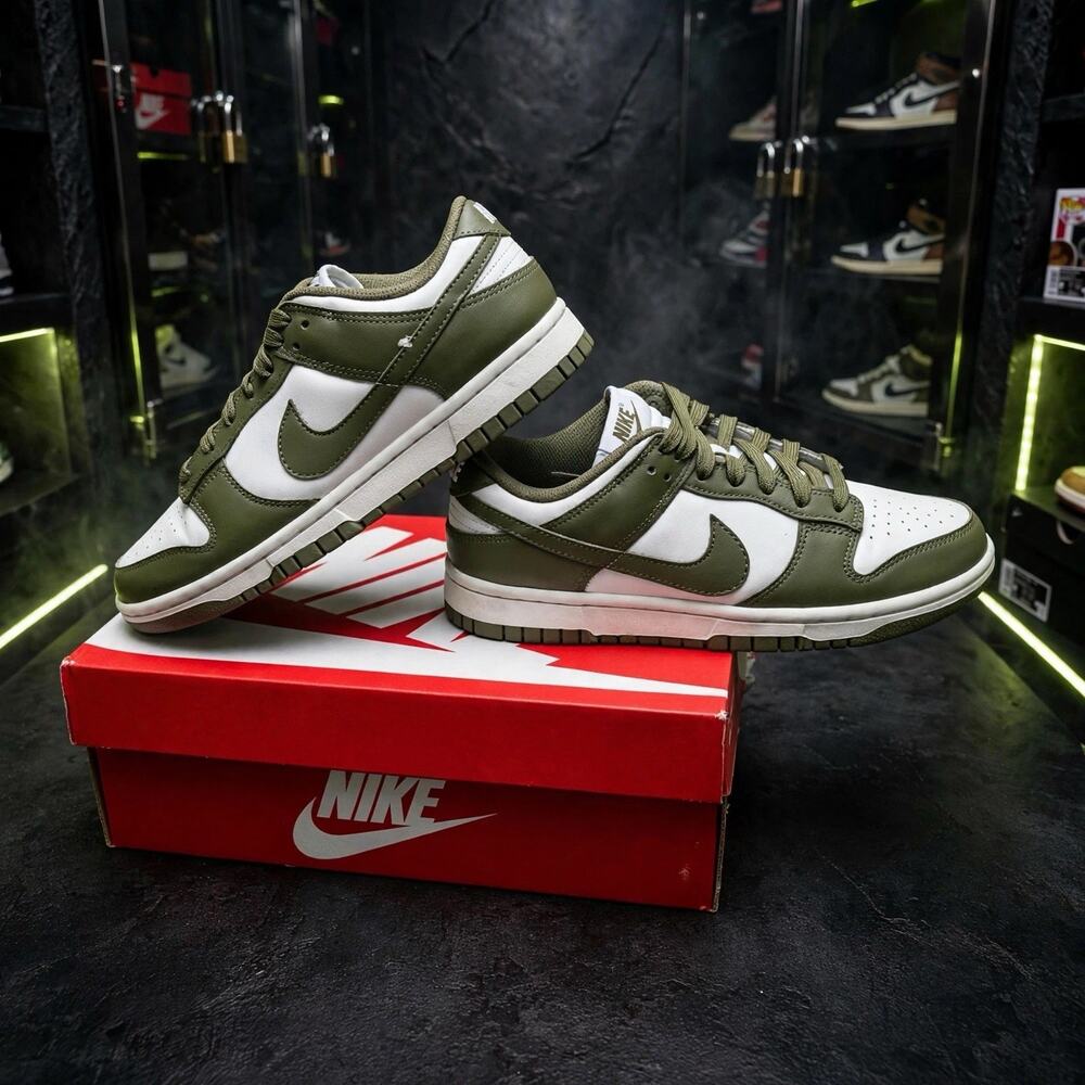 Size 7W / 5.5M - Nike Dunk Low Medium Olive DD1503-120 OG Box
